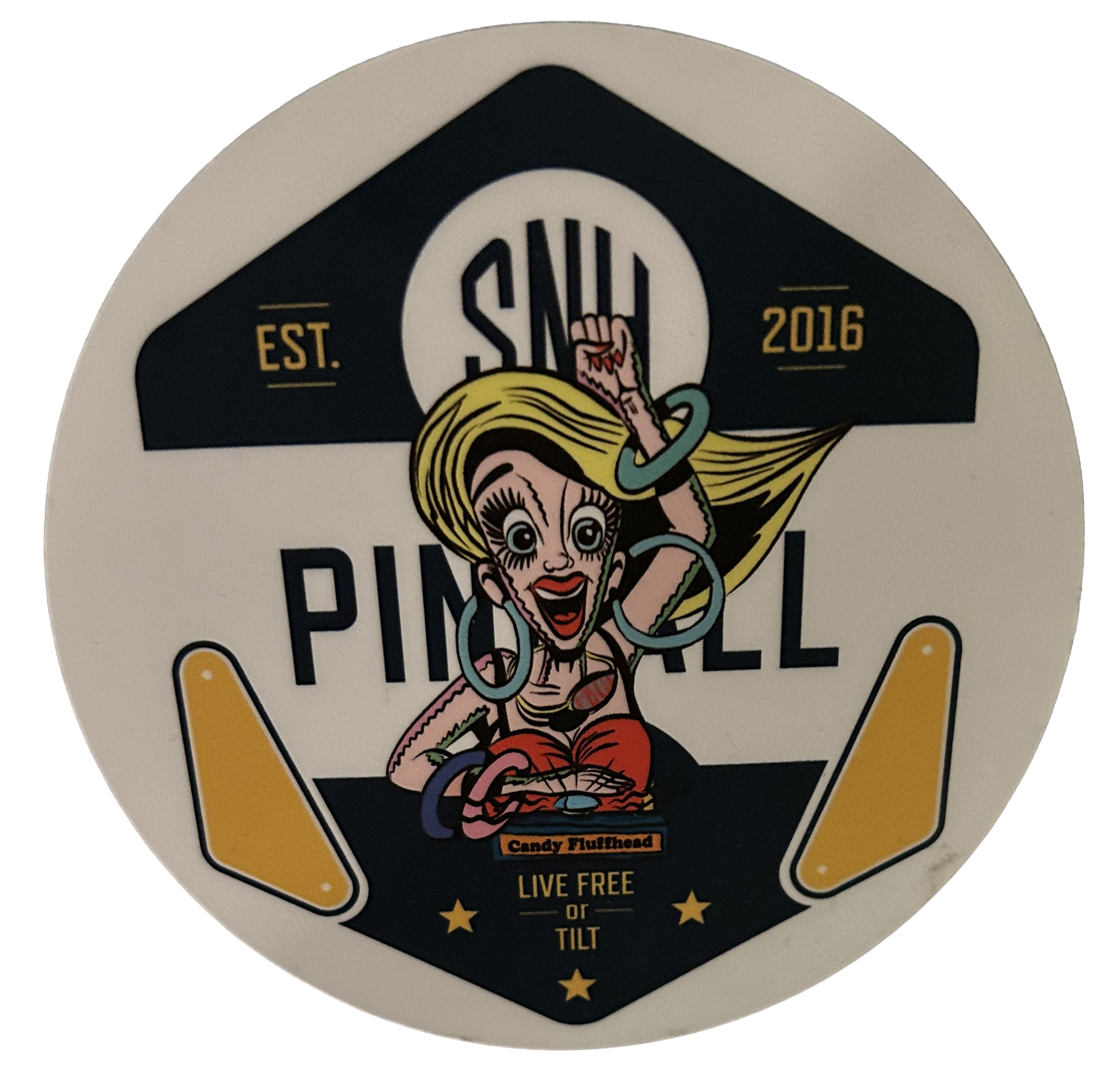 Club logo with Candy sticker